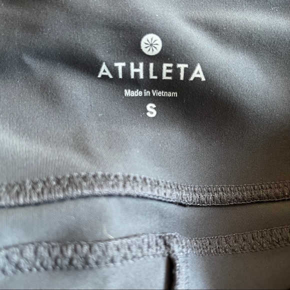 Athleta Stellar Tights Leggings, Hi Rise, Black, Size Small - Picture 8 of 16